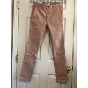 Men’s Dusty Pink Chino Pants (Topman)